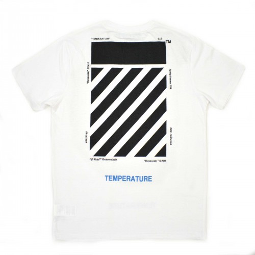 Off white temperature store tee